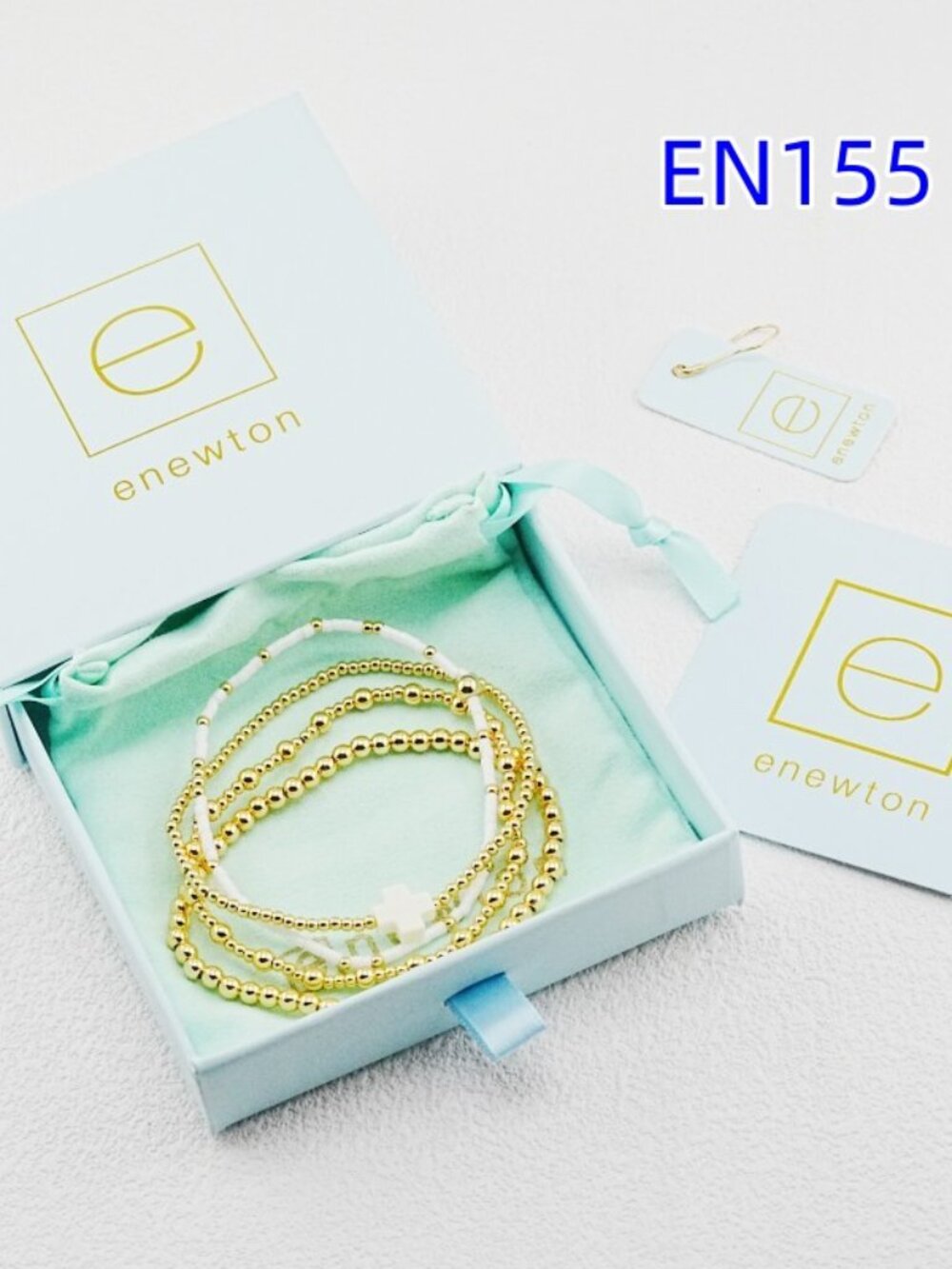 Enewton Colorful Cross Bracelet Set